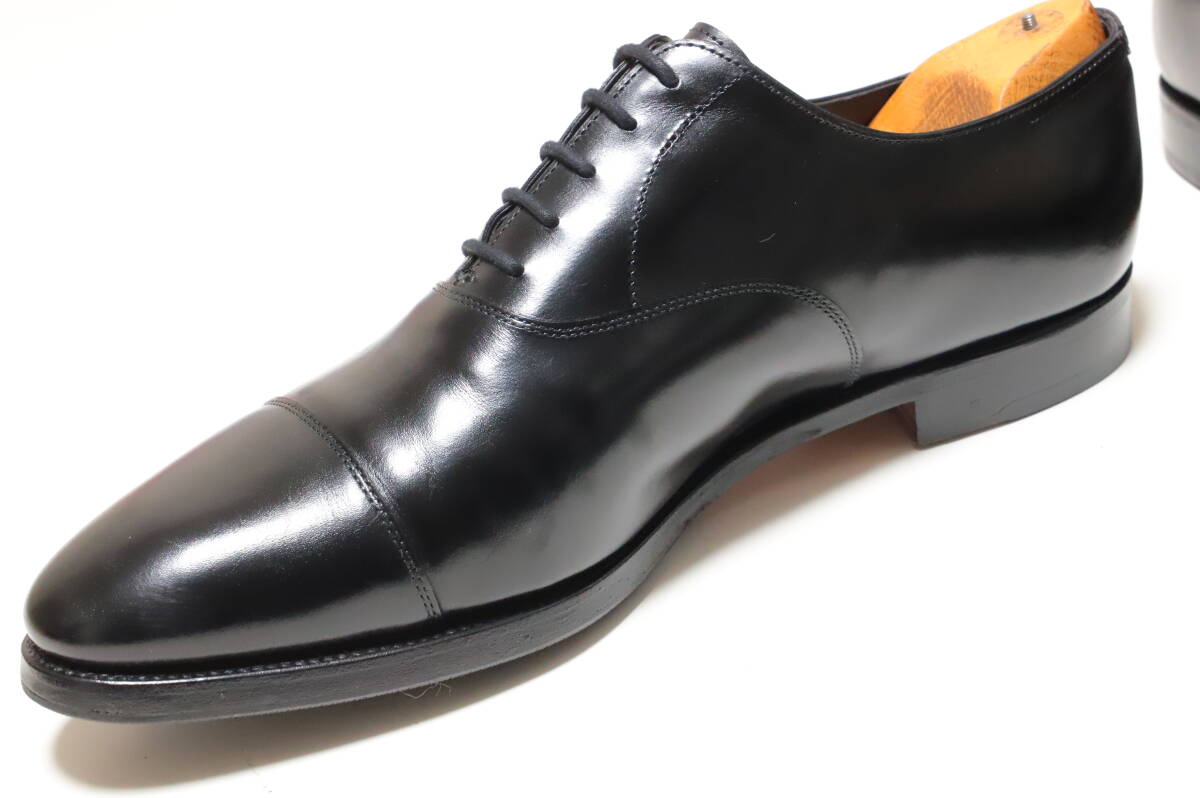 最高峰 ￥215.600- John Lobb ジョンロブ CITY II 9.5E（27.5センチ前後） 7000 シティー2 クラシックライン ストレートチップの画像6