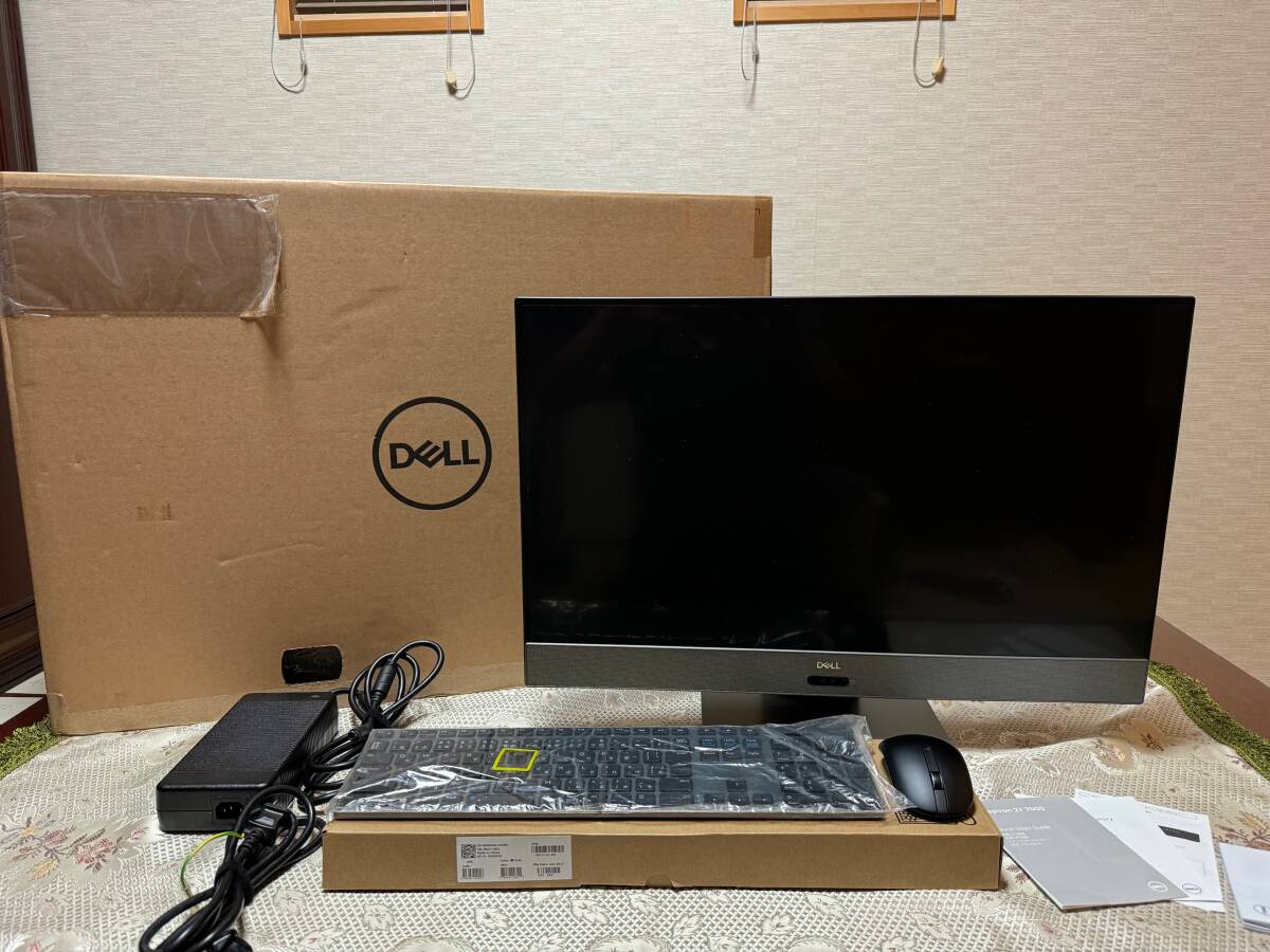 DELL Inspiron27 7775 4K 27インチ AMD RYZEN1700 Radeon RX580 8GB GDDR5 SSD256GB+HDD1TB 中古美品の画像1