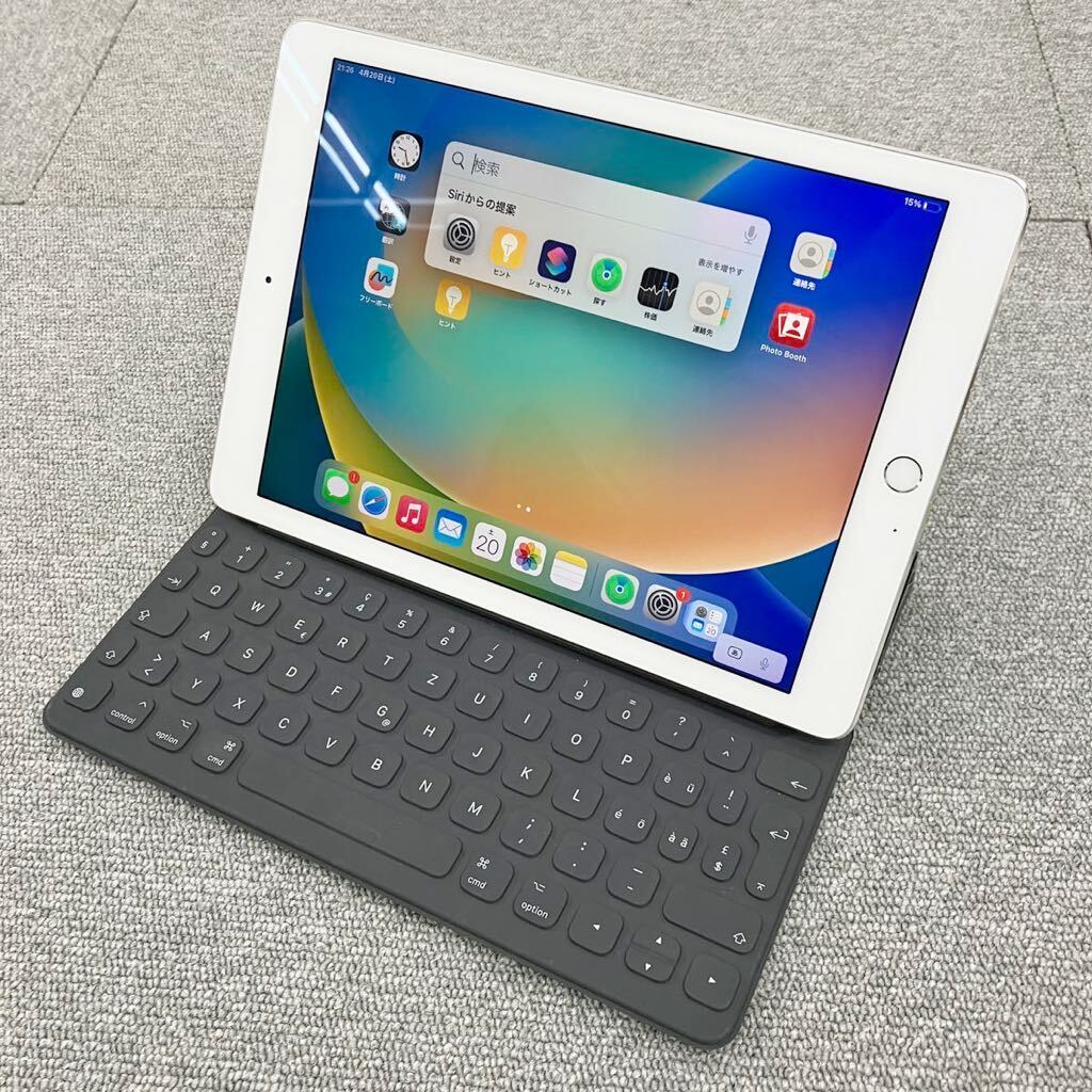 &【売り切り】Appleアップル iPad Pro32GB 9.7インチ MLMP2TY/A 純正スマートキーボード付属 A1772 初期化済 アクティベーションロック無しの画像1