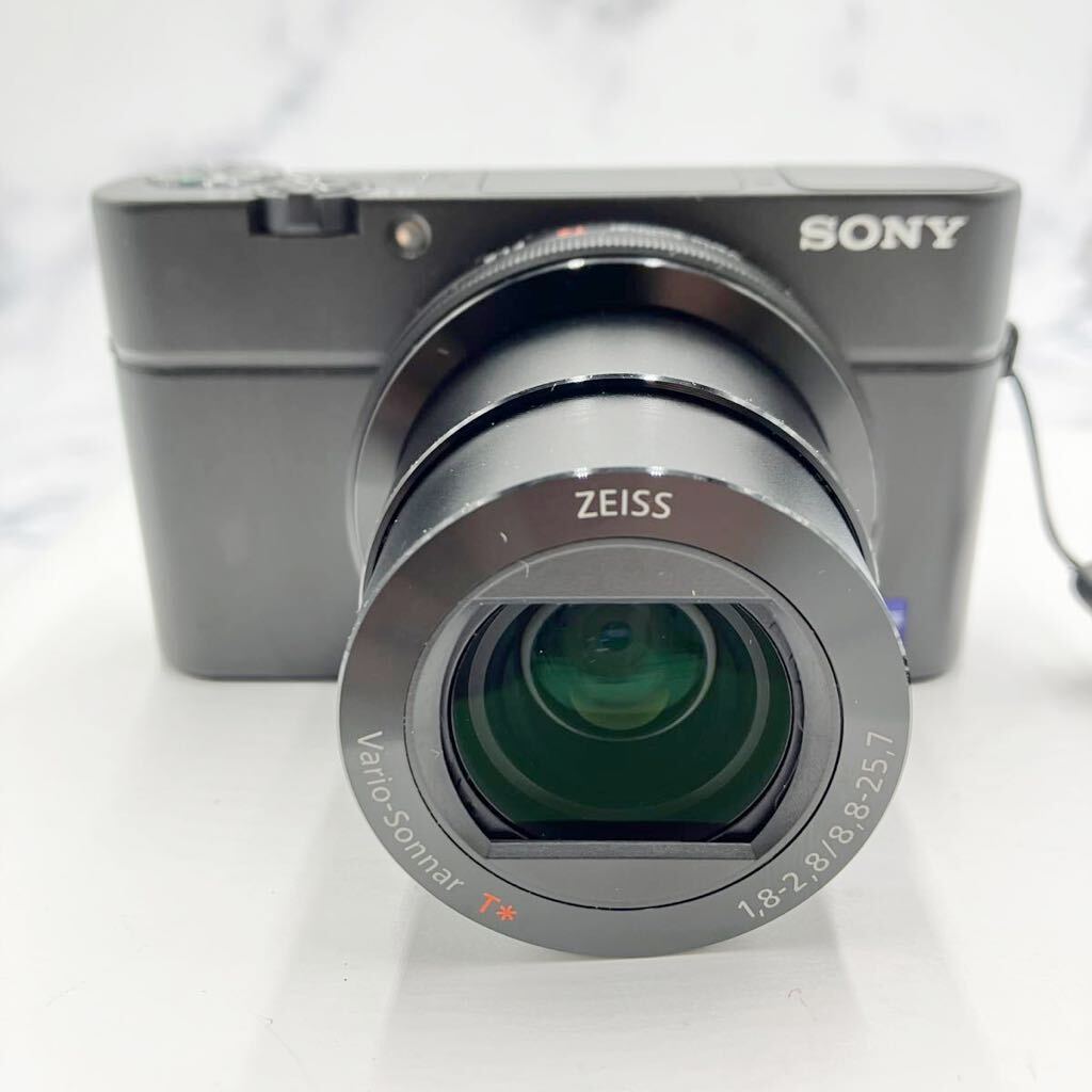 ♪【売り切り】SONY ソニー Cyber-shot サイバーショット RX100Ⅲ コンパクトデジタルカメラ DSC-RX100M3 1.8-2.8/8.8-25.7 動作確認済み_画像2