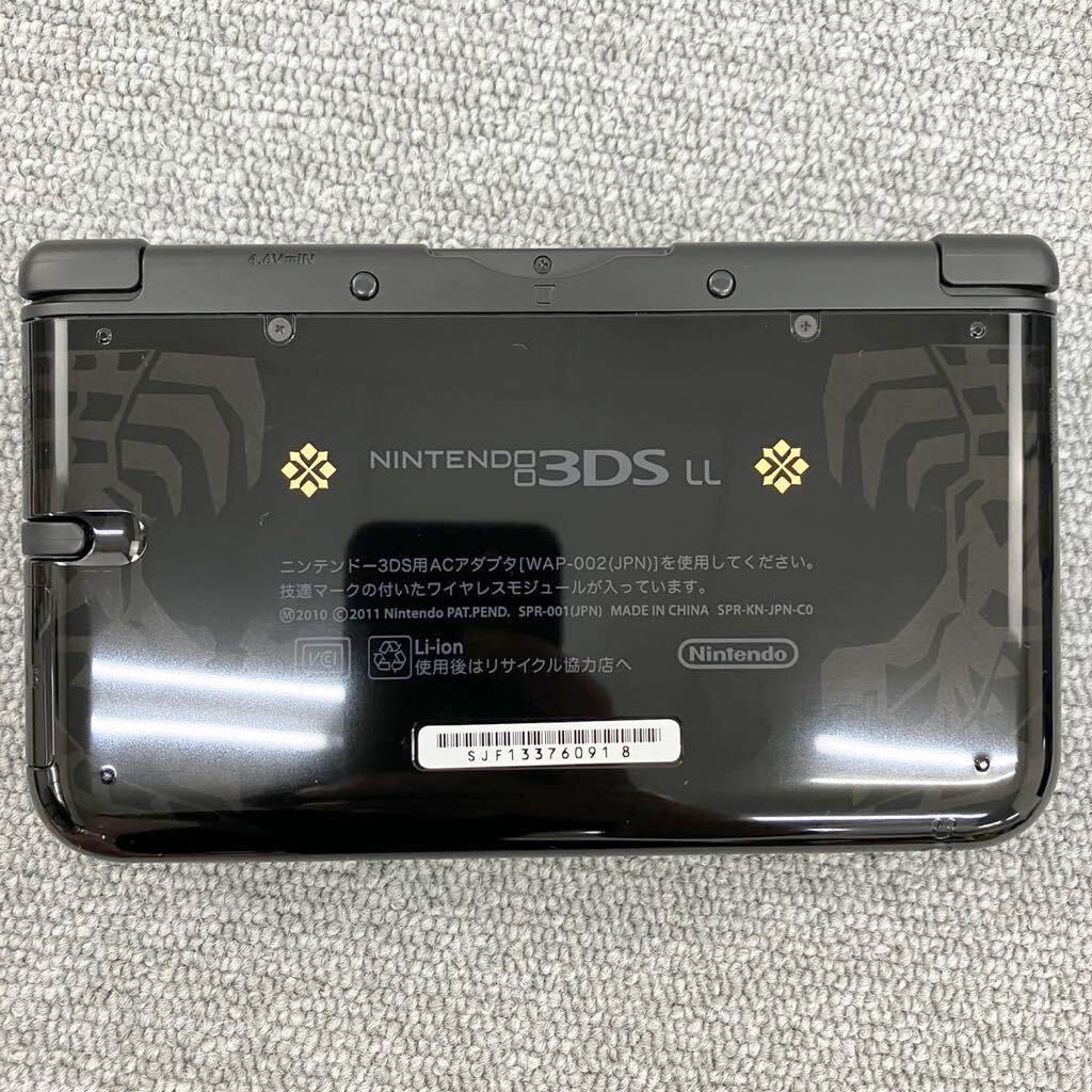 $【売り切り】超美品！モンスターハンター4スペシャルパック ゴア・マガラブラック ニンテンドー3DSLL SPR-004+ソフトセット ソフト未開封_画像3