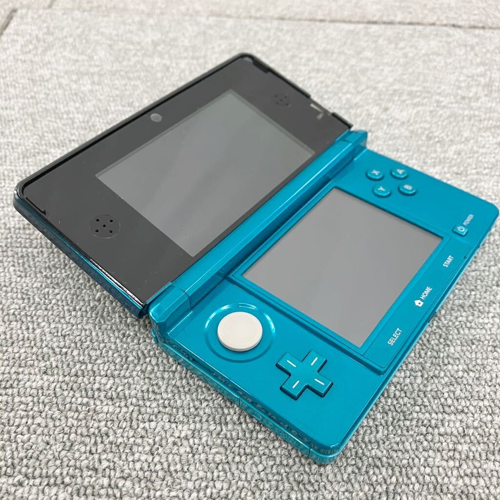 $【売り切り】美品！ニンテンドー3DS CTR-001+ソフトセット 時のオカリナ バイオハザード アンバサダープログラム登録証有り 動作確認済の画像9