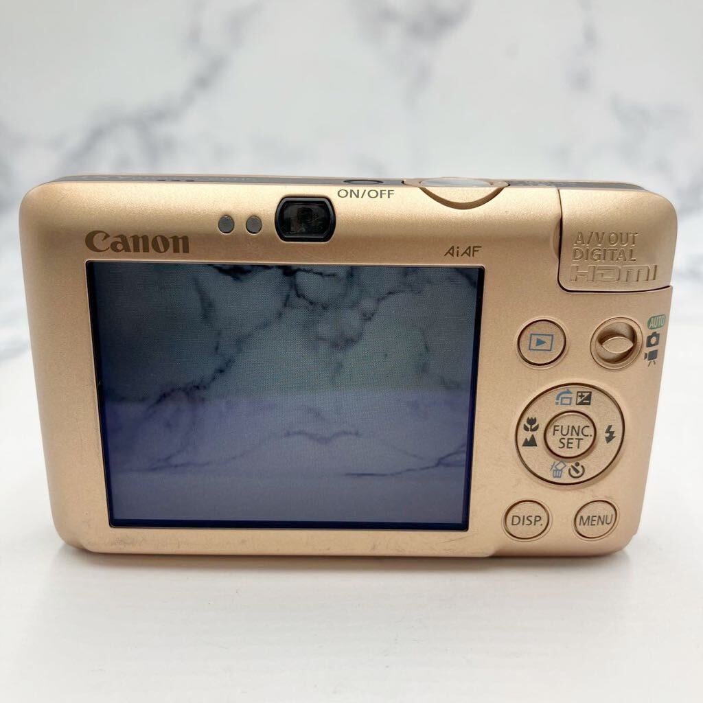 ♪【売り切り】Canonキヤノン IXY DIGITAL 210 IS イクシー PC1353 コンパクトデジタルカメラ 3x 5.9-17.9mm 1:3.2-5.8 動作確認済み_画像4