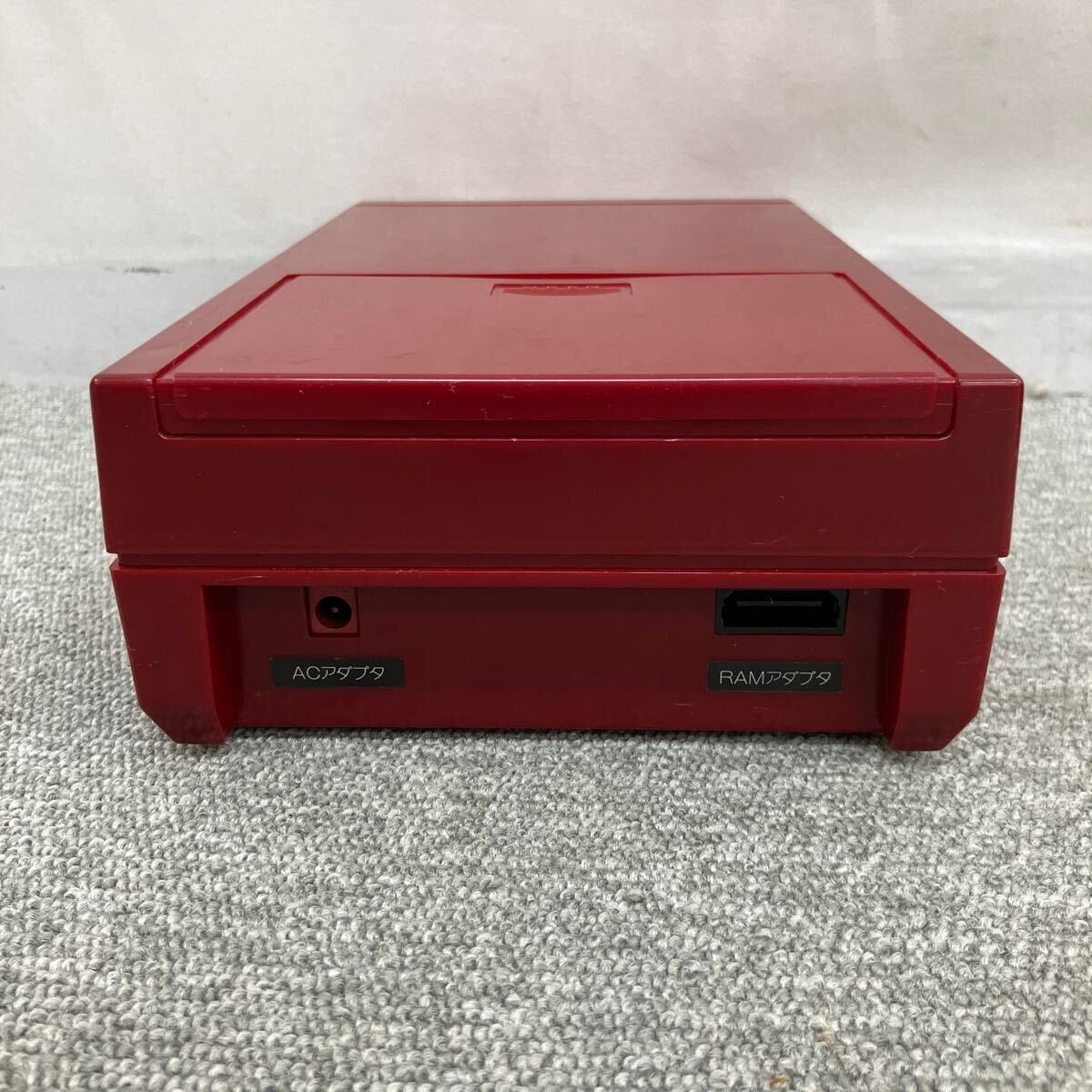 ●【売り切り】任天堂 Nintendo FAMILY COMPUTER DISK SYSTEM ファミリーコンピュータ ディスク システム HVC-002 説明書付属 ソフト付属 の画像3