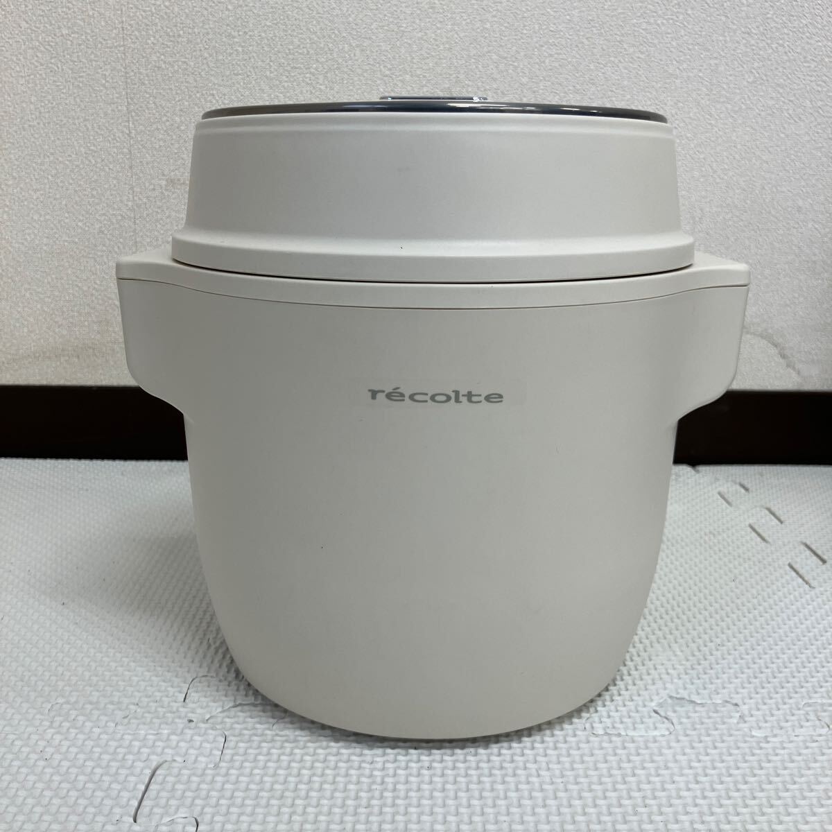 &【売り切り】ほぼ未使用！Recolte レコルト Compact Rice cooker コンパクト ライスクッカー RCR-1 2.5合炊き 取り扱い説明書付属 箱付属の画像2