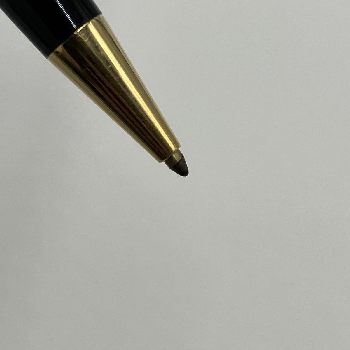 ◆【売り切り】MONTBLANC モンブラン MEISTERSTUCK マイスターシュテュック ボールペン ツイスト式 ブランド筆記具 ブラック×ゴールドの画像8