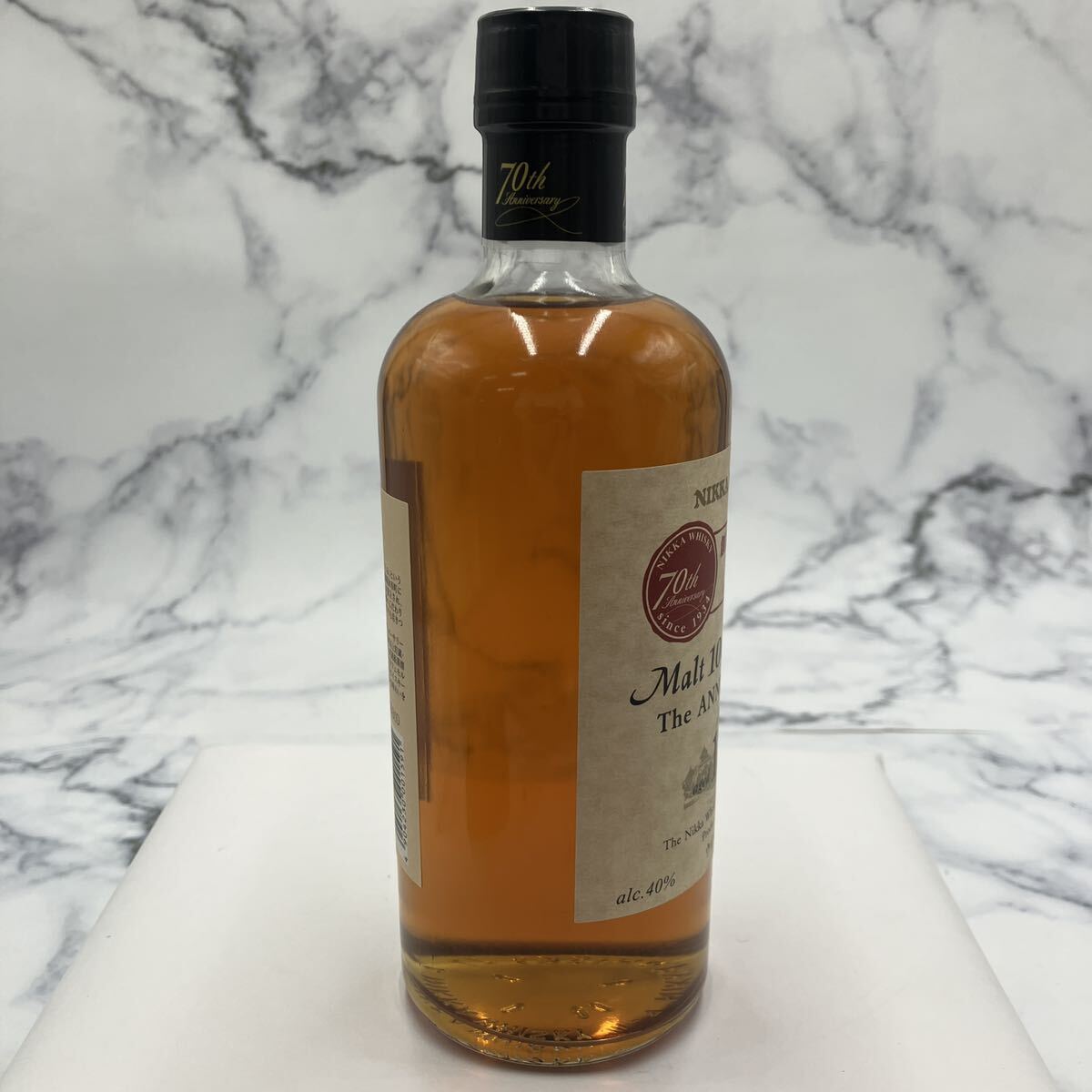 ◆【売り切り】未開栓 NIKKA WHISKY 創業70周年記念限定星像 Malt100Whisky The ANNIVERSARY 12年 500ml 40% ジャパニーズウイスキーの画像4