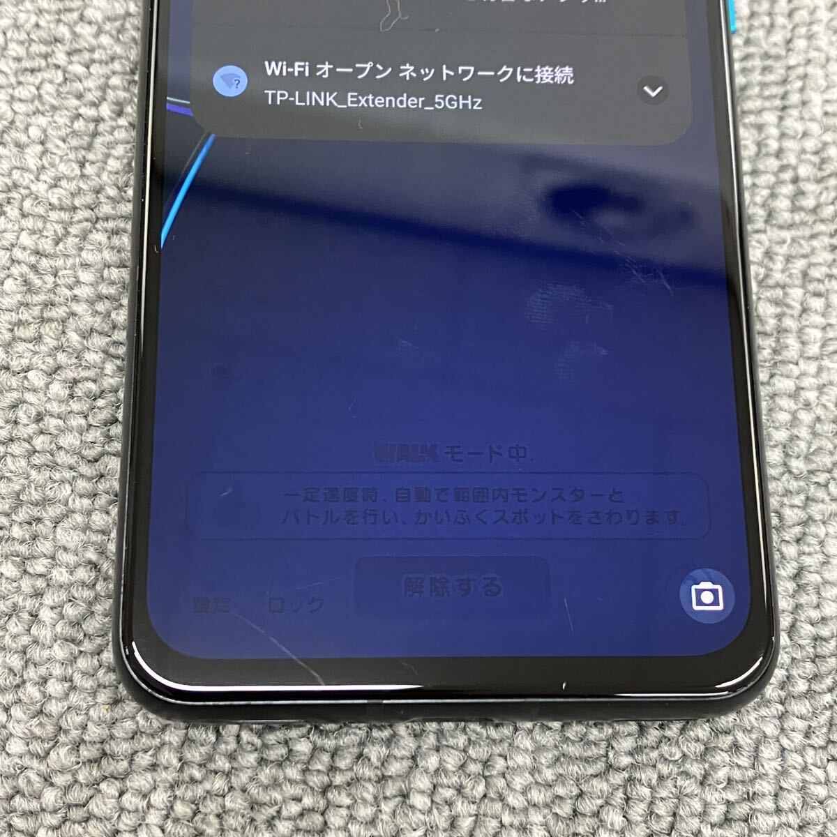 &【売り切り】ASUSエイスース Zenfone8 128GB 1006D ZS590KS 5.9インチ Android IP68 防水防塵 ブラック 有機EL 初期化済 SIMフリー 現状品の画像2