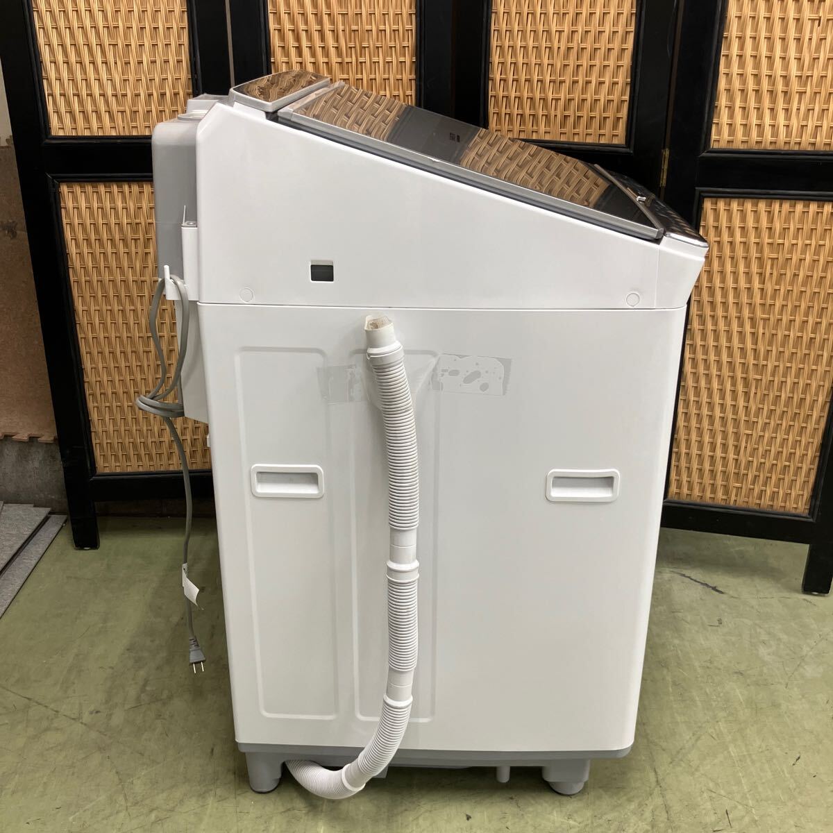 &【売り切り】SHARP シャープ プラズマクラスター 電気洗濯乾燥機 ガラストップ ココロエンジン ES-PX10A-S 10.0kg 動作確認済み 生活家電