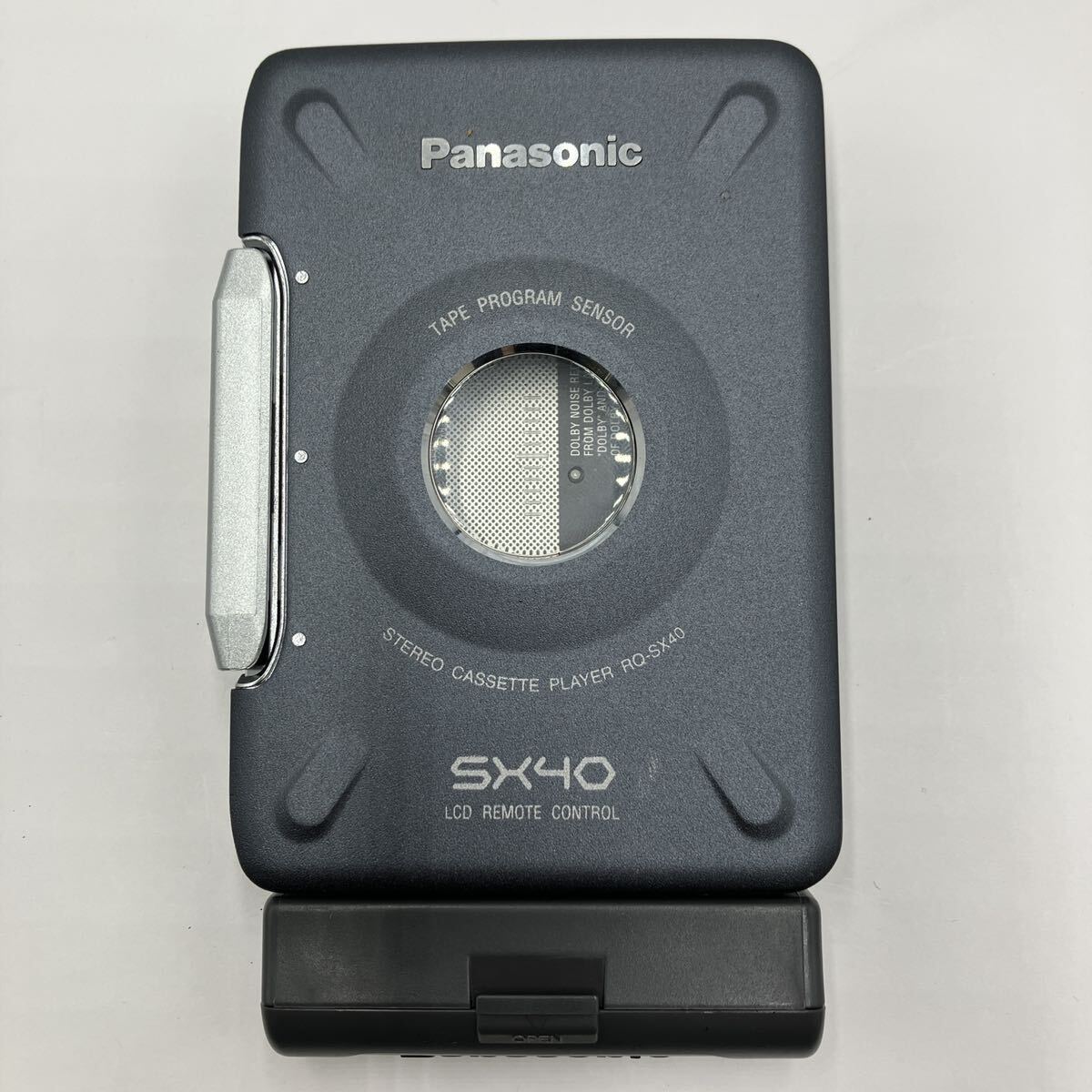 ●【売り切り】Panasonic パナソニック ポータブルステレオカセットプレーヤー RQ-SX40 S-XBS オーディオ機器 当時物 現状品の画像7