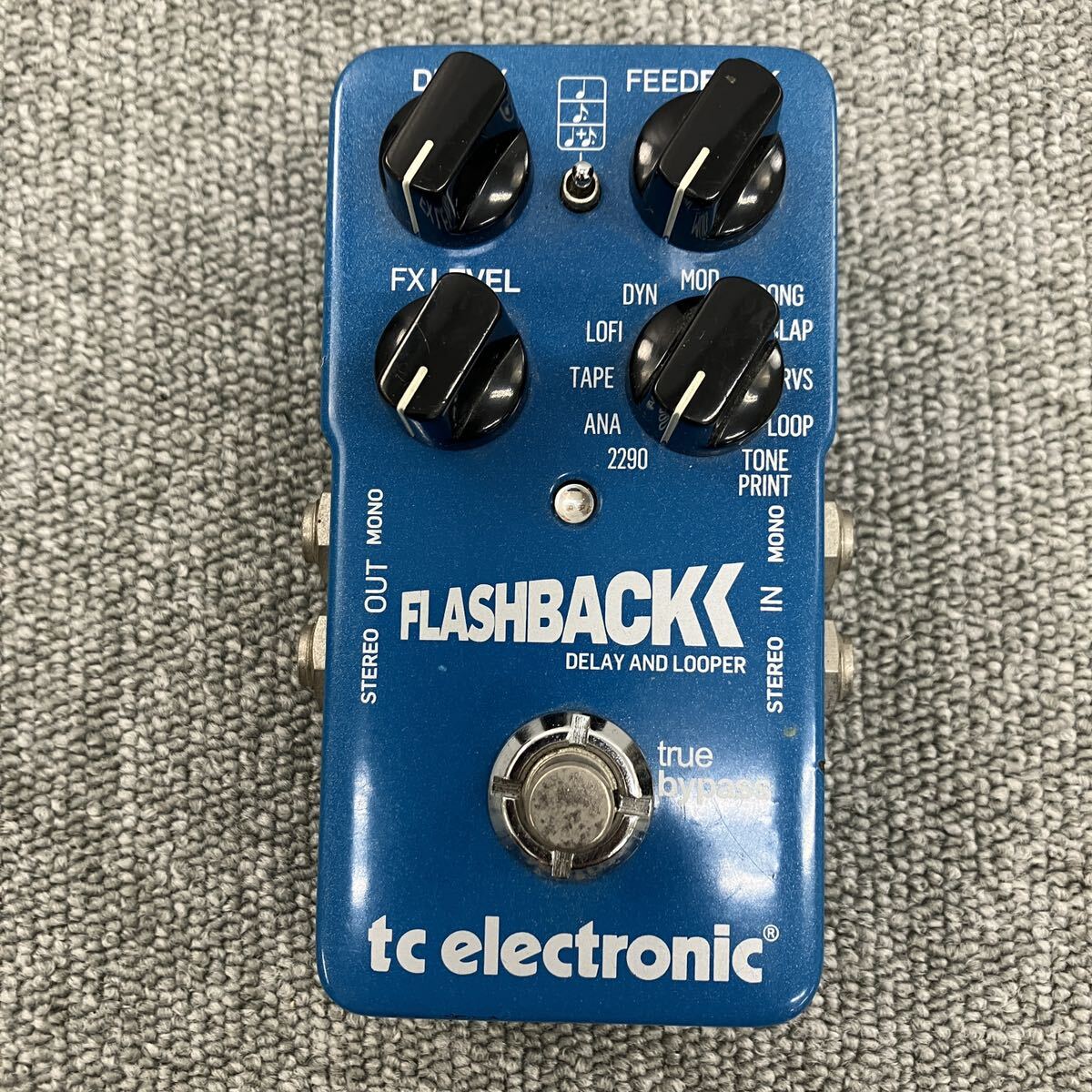 $[ selling out ]tc electronic FLASHBACK mini effector DELAY&LOOPER Delay & LOOPER space series effector guitar machinery sound out has confirmed 