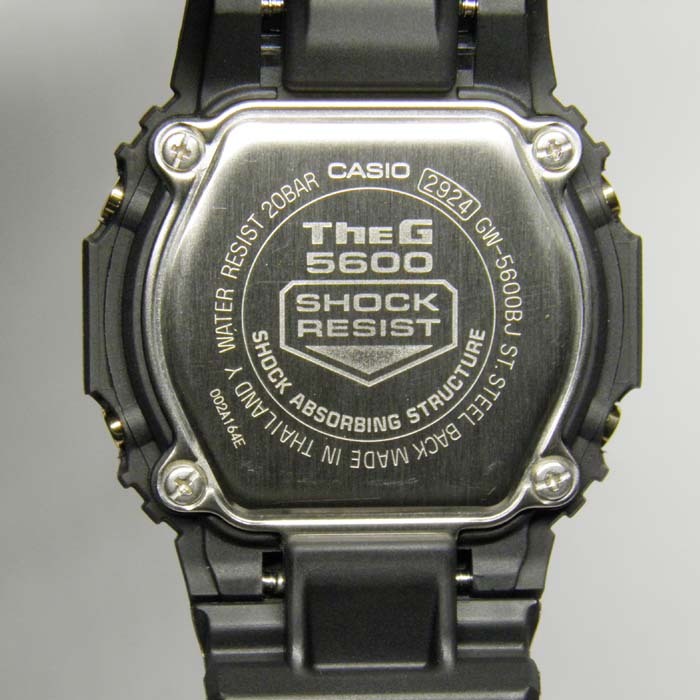 G-SHOCK買取のGRAVITY◇未使用◇GW-5600BJ-1JF スクエアデザイン 鍛造バック 電波ソーラー CASIO/G-SHOCK_画像5