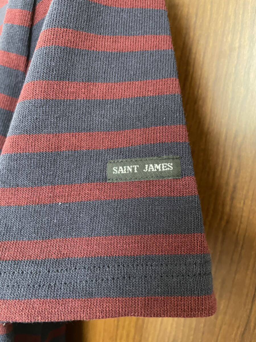 [ превосходный товар ] St. James Meridian окантовка cut and sewn мужской XL короткий рукав переделка автобус k рубашка 