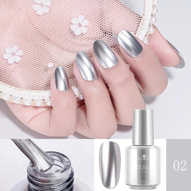  nail color (05***. mirror manicure art polish 8ml mirror as with shines new sense. polish gel.