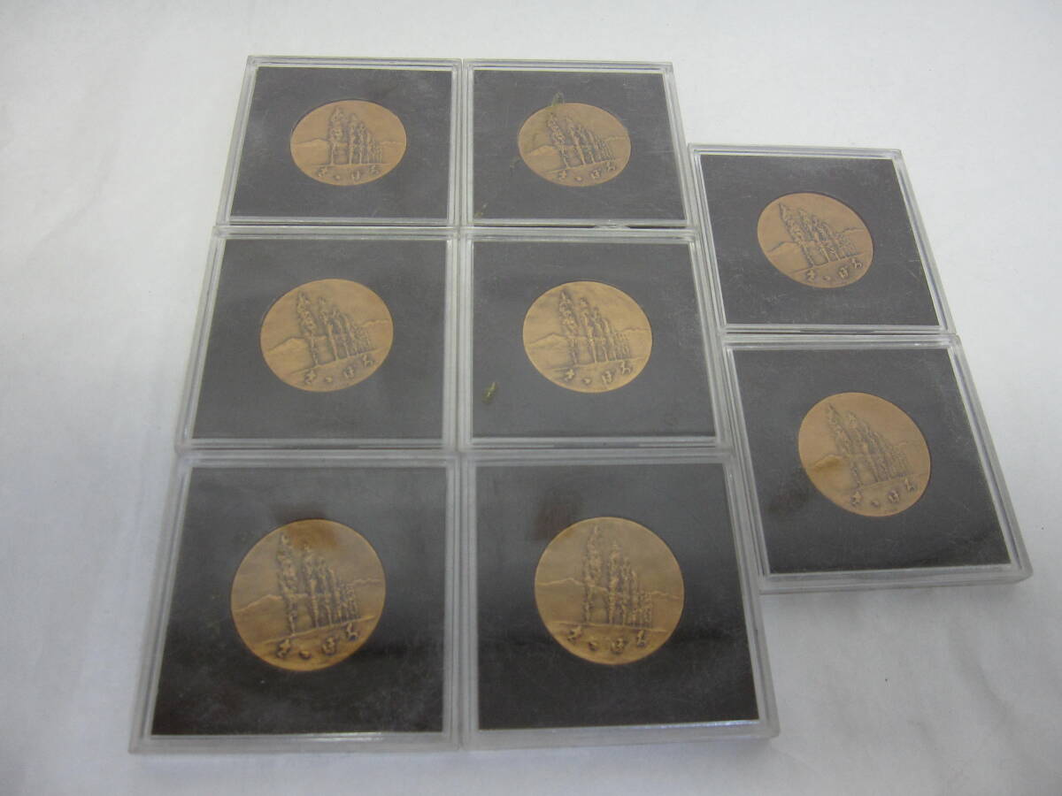 ☆クラーク博士「BOYS BE AMBITIOUS/さっぽろ 1826-1886」記念メダル、記念コイン 造幣局製 8枚セット☆の画像2