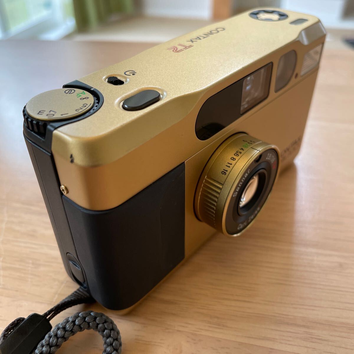 ジャンク CONTAX コンタックス T2 gold ゴールドの画像5