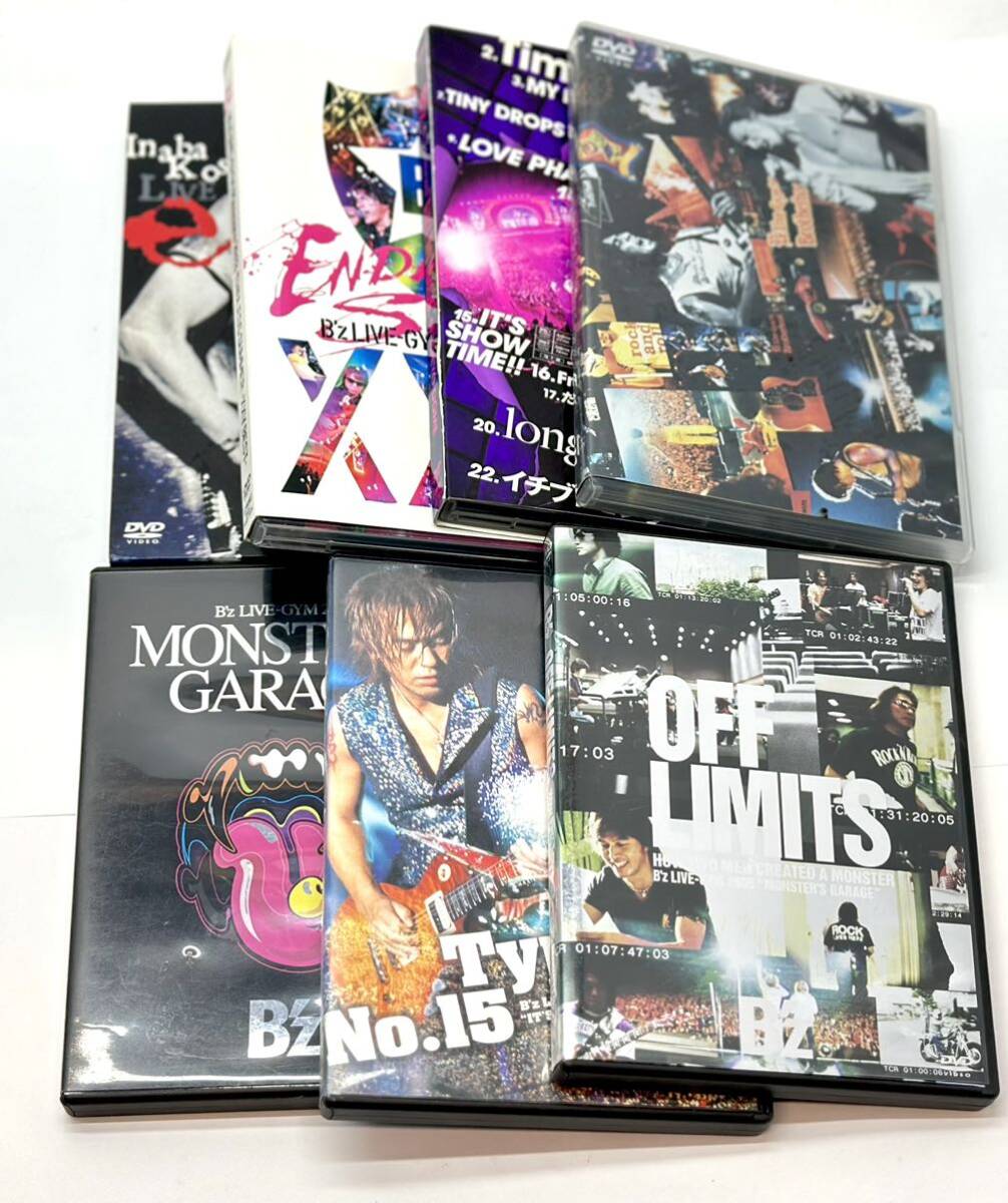 B'z ライブ DVD まとめ 7本 LIVE-GYM OFF LIMITS Ain't No Magic en MONSTER’S GARAGE 色々■兵庫県姫路市から g2 24-654の画像1