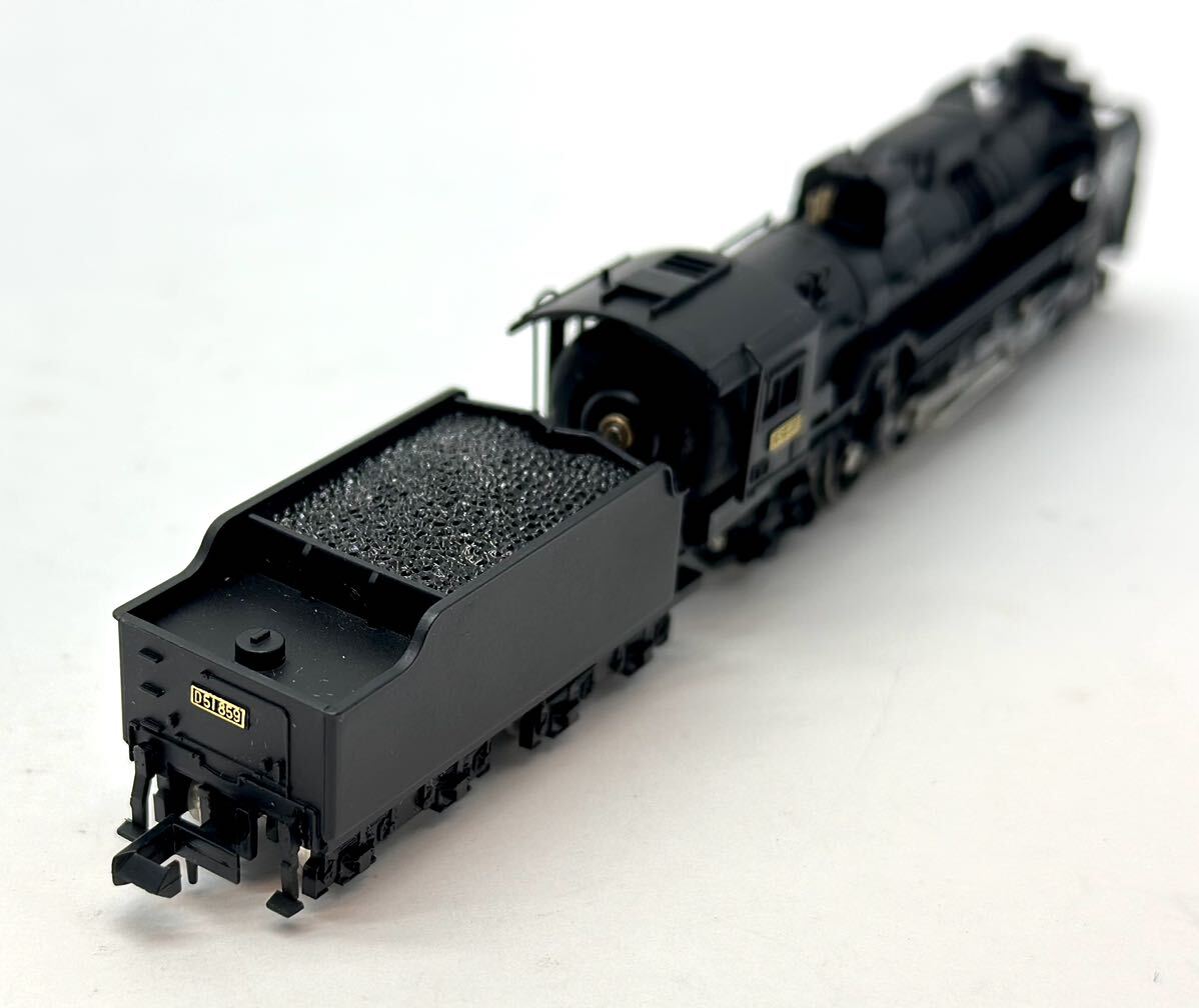 MicroAce マイクロエース D51形 蒸気機関車 D51-859号機 標準型 星マーク 模型 A9509■兵庫県姫路市から a1-c 24-666の画像5