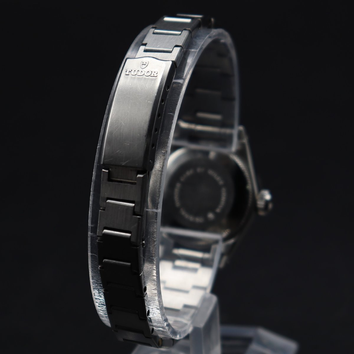 TUDOR PRINCESS OYSTERDATE チュードル プリンセス オイスターデイト 自動巻 盾 スイス製 アンティーク 純正ブレス レディース腕時計の画像6
