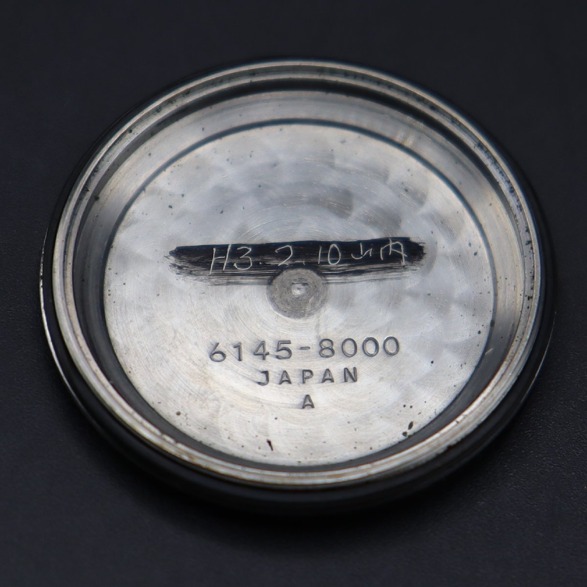 SEIKO GS HI-BEAT 36000 セイコー グランドセイコー 6145-8000 自動巻き デイト GSメダリオン 文字盤カスタム 1969年製 諏訪 メンズ腕時計の画像8