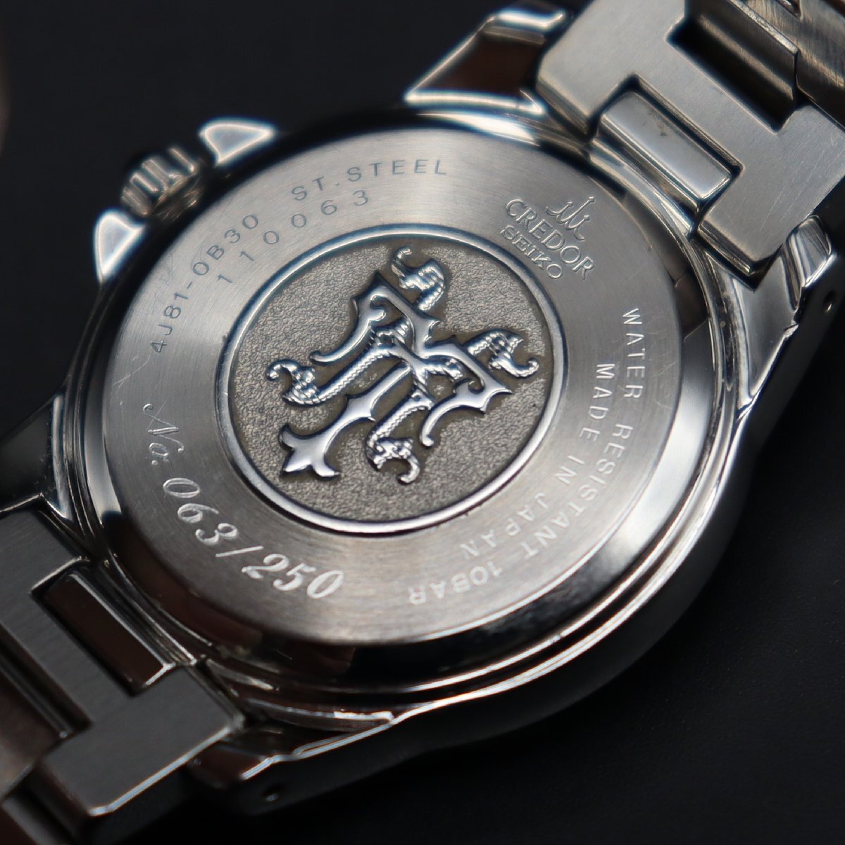 Yahoo!オークション - 250本限定 熊川哲也モデル SEIKO CREDOR Yahoo!オークション - 250本限定 熊川哲也モデル SEIKO CREDOR