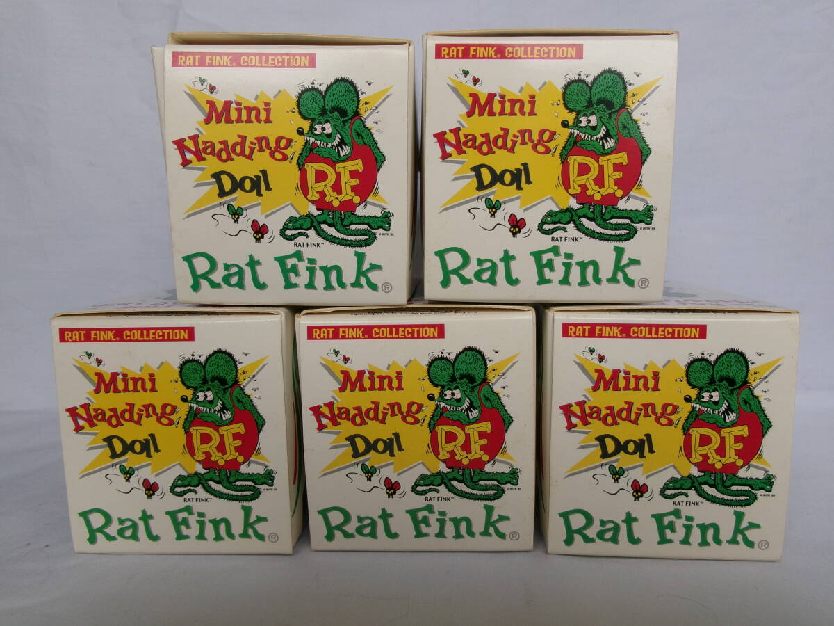 レア！MiniMini　RAT FINK　Nadding　Doll　ラットフィンク・エドロス・ムーンアイズ 5個セット_画像7