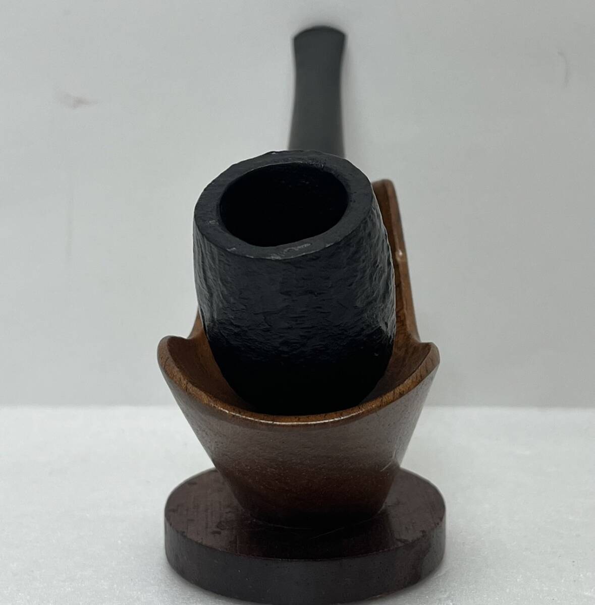 【ST17994MG】CHACOM SANDBLAST/シャコム サンドブラスト 28J パイプ 煙管 フランス製 喫煙具 全長:約13.7cm 重さ:約31.6g 高さ:約4.4cmの画像2