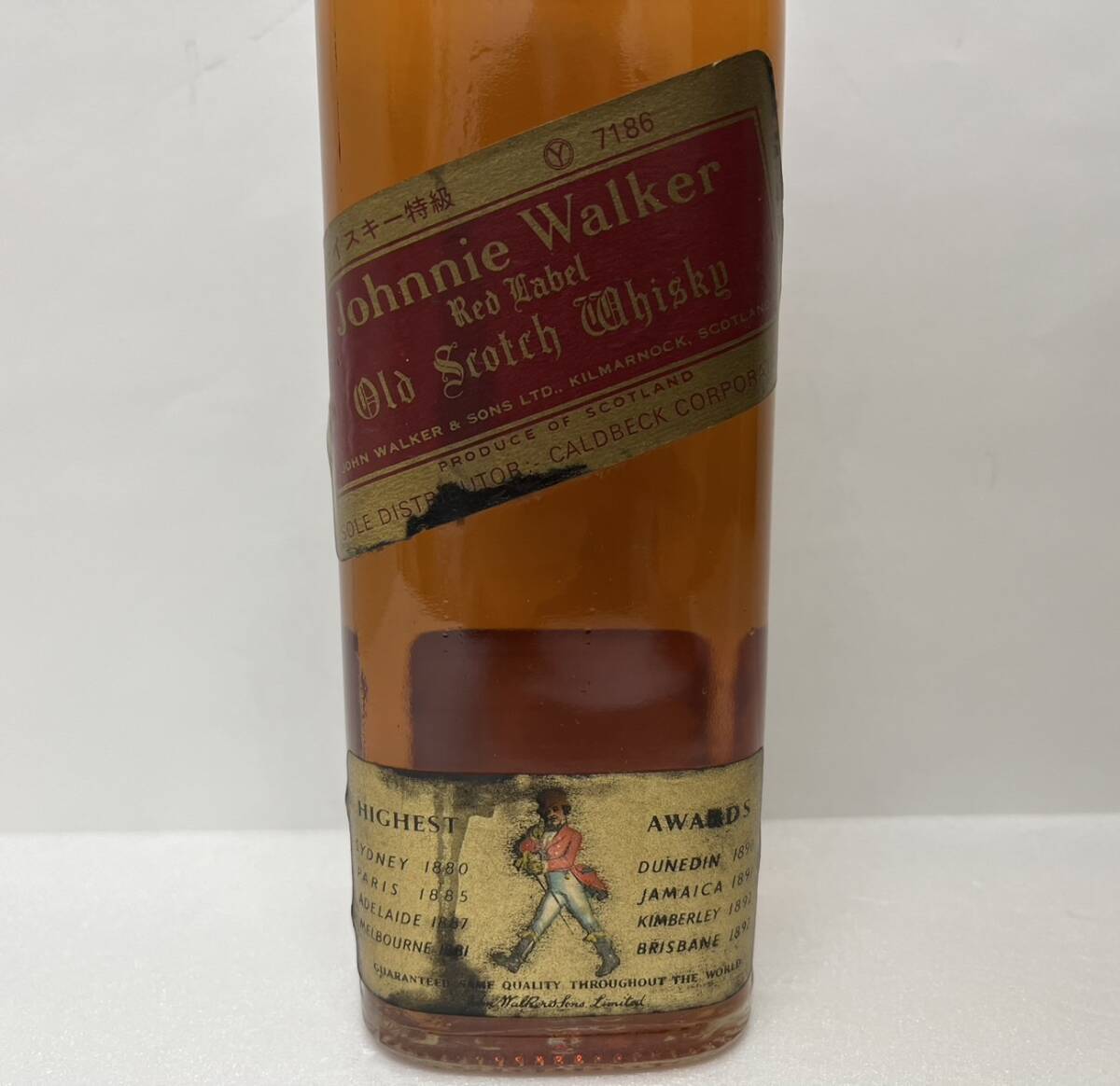 【ST18580MG】 未開栓 JOHNNIE WALKER RED LABEL/ジョニーウォーカー レッドラベル 760ml/43% スコッチウイスキー 古酒 洋酒の画像4