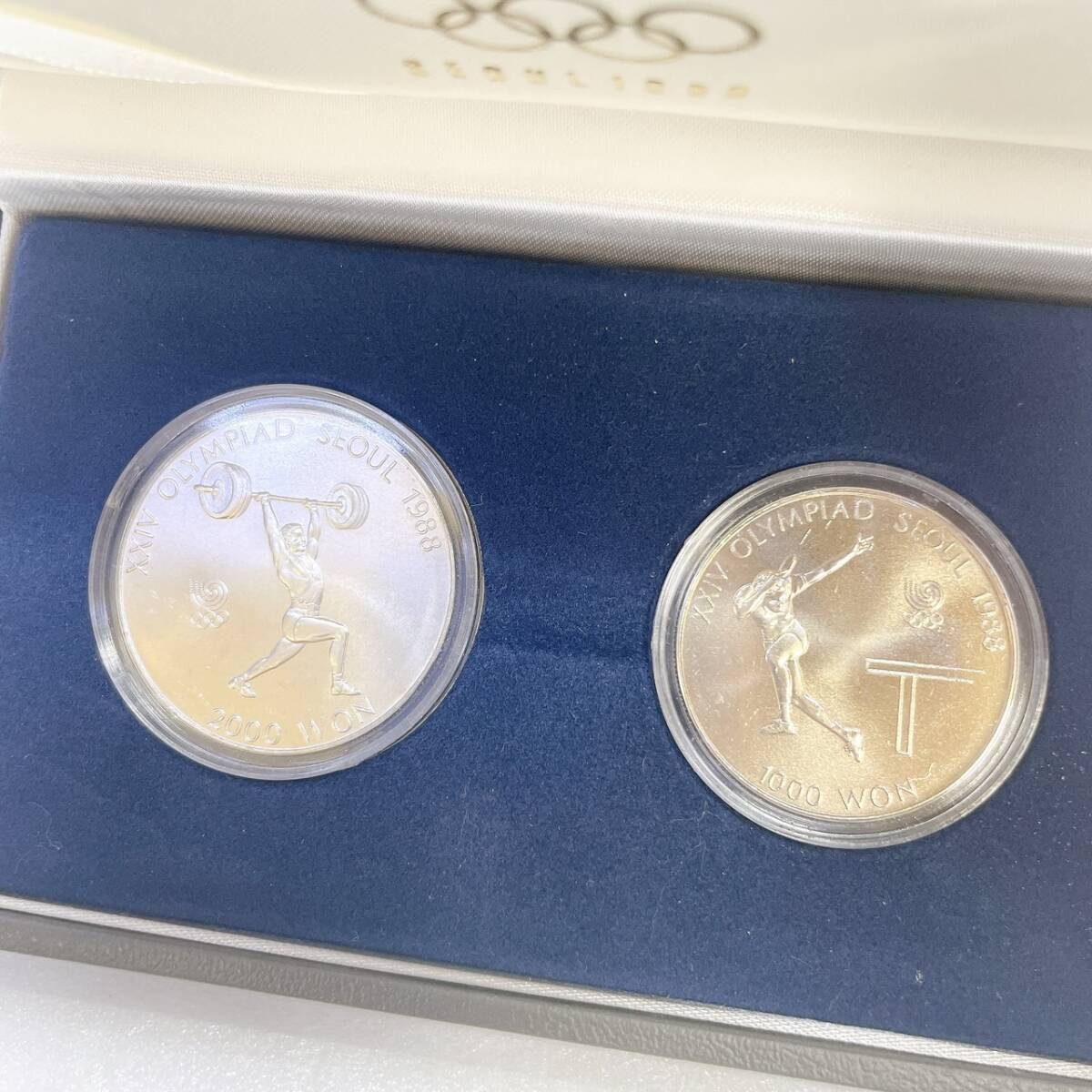 【DHS3101HM】SEOUL1988ソウルオリンピック メダル 記念硬貨 記念硬貨セット 韓国 硬貨 の画像6