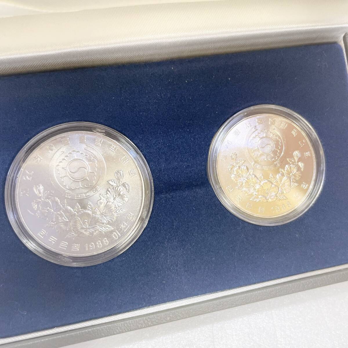 【DHS3101HM】SEOUL1988ソウルオリンピック メダル 記念硬貨 記念硬貨セット 韓国 硬貨 の画像7