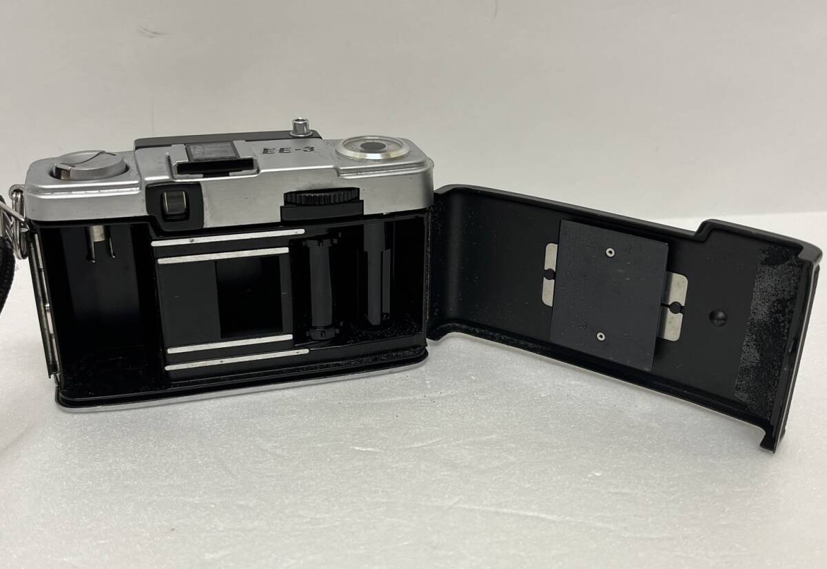 [ST18643MG]OLYMPUS-PEN EE-3 Olympus pen lens D.Zuiko 1:3.5 f=28mm camera junk part removing * operation not yet verification lens cover have 