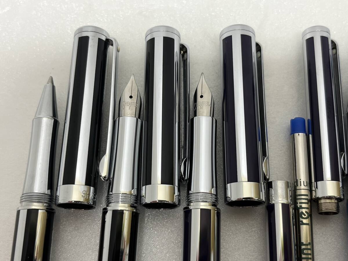 [ST18052MG]SHEAFFER Sheaffer fountain pen 14 point . summarize color various pen ballpen writing implements * writing brush chronicle not yet verification box have 