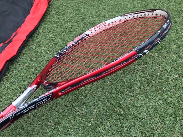MIZUNO 軟式テニス　ラケット　レッド（赤）_画像3
