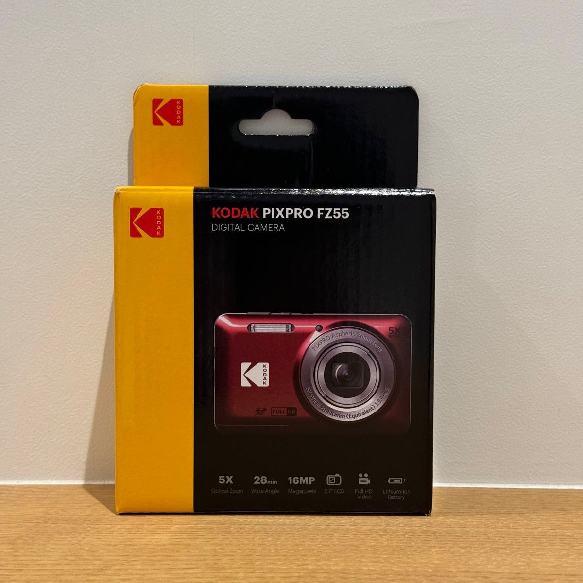 【新品未使用】 KODAK コダック デジタルカメラ デジカメ FZ55 コンパクトデジタルカメラ ブラック