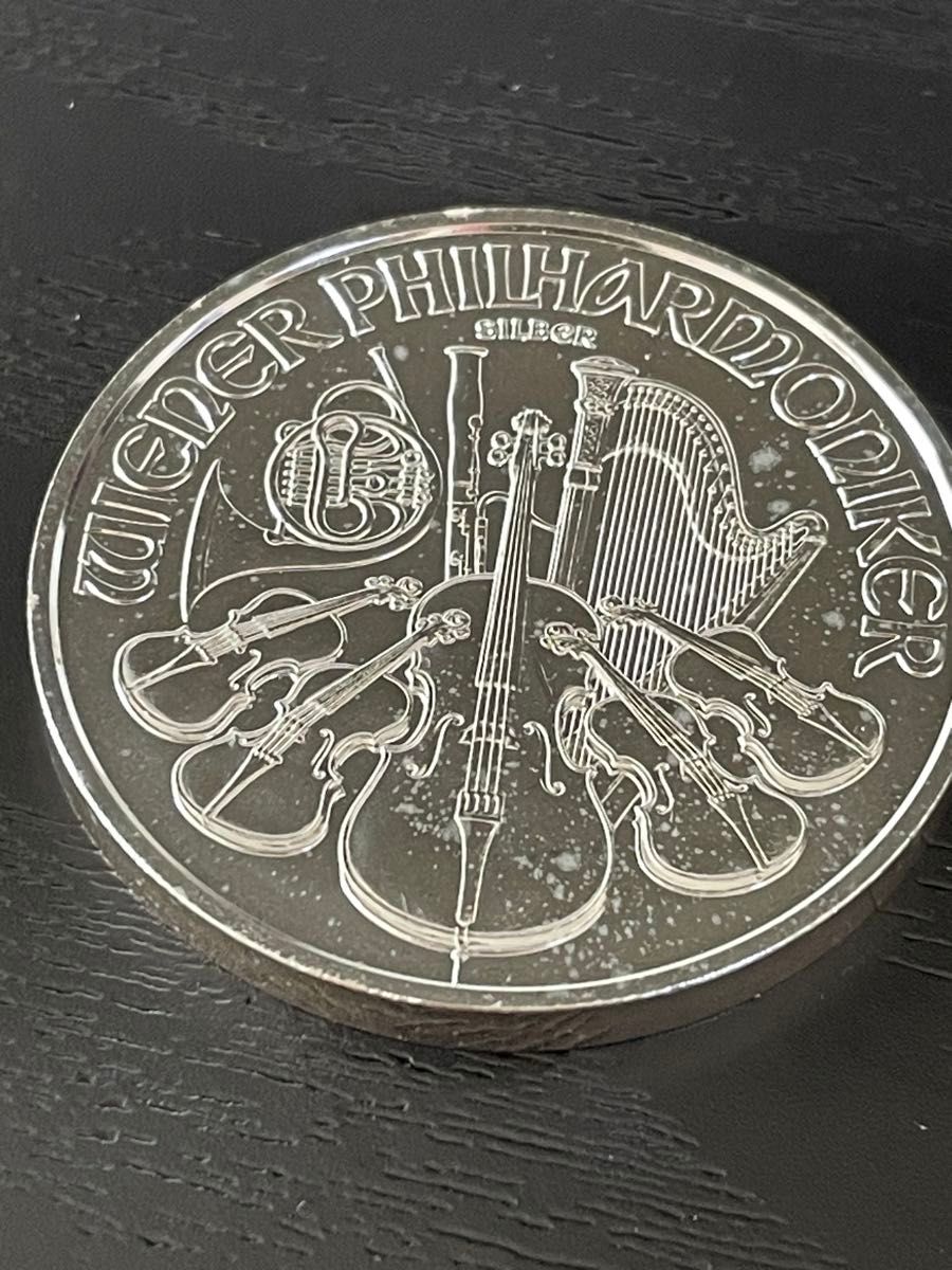 訳あり 2021年 オーストリア ウィーン フィルハーモニー 銀貨 1枚 純銀 新品 完全未開封 送料無料 国内発送