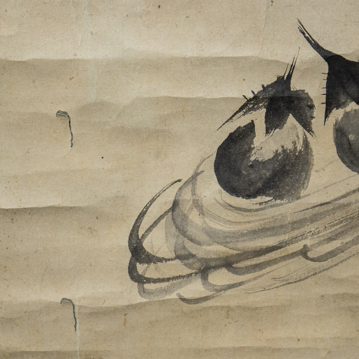 1797【真作】 一条忠香 茄子図 幕末の公卿 昭憲皇太后の父の画像4