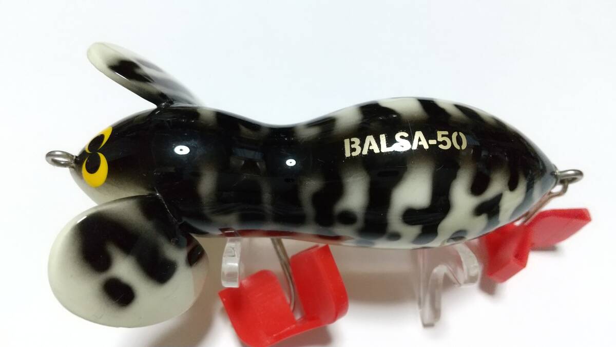 青島 ラージマウス BIG ＃001 ホワイトコーチ LARGEMOUSE ビッグ バルサ TOP トップ ザウルス SAURUS BALSA50 新品購入未使用品の画像1