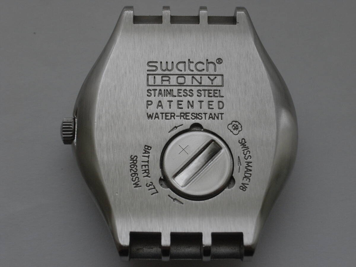 SWATCH スウォッチ★アイロニービッグ（ベルトなし・中古完動品）No.381の画像6