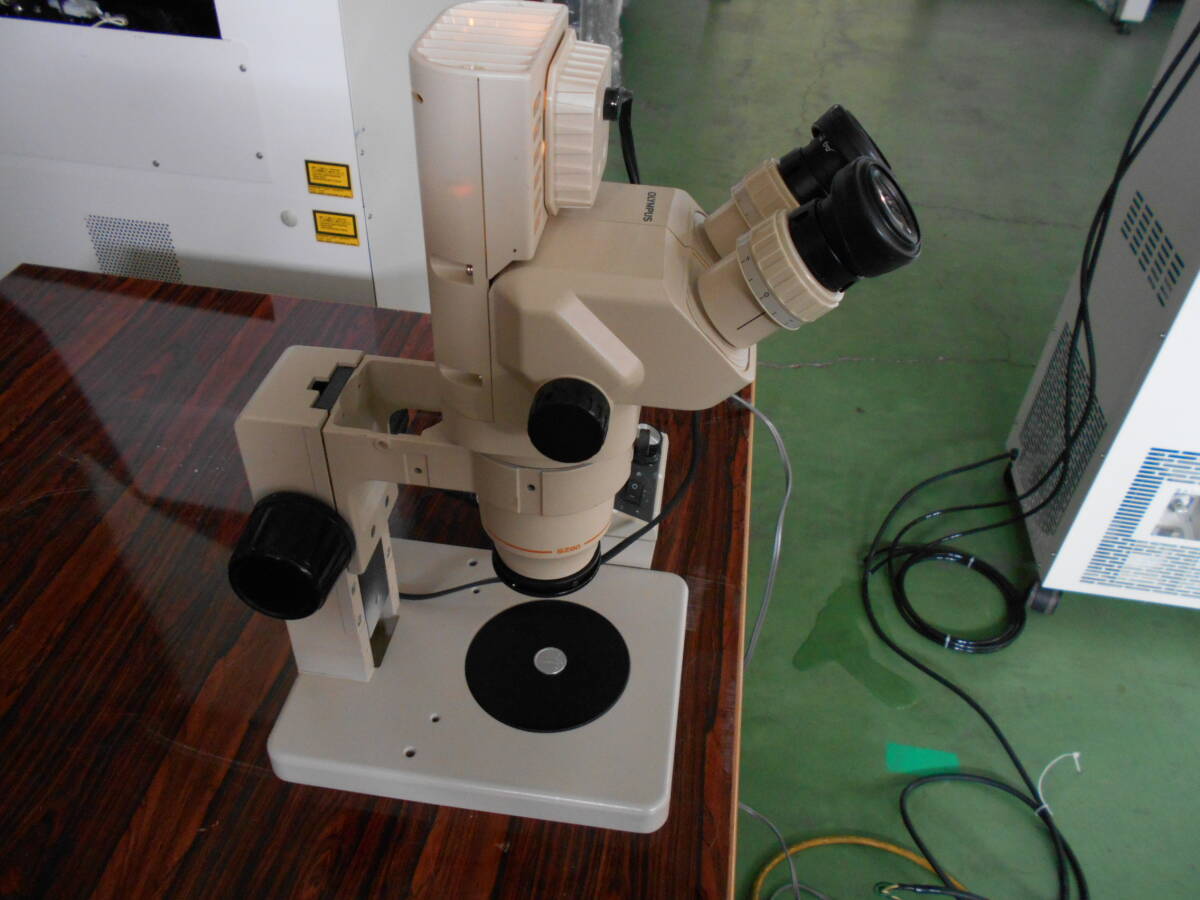  Olympus flat line .. lighting SZ6045CHI GSWH10×/22 real body microscope 