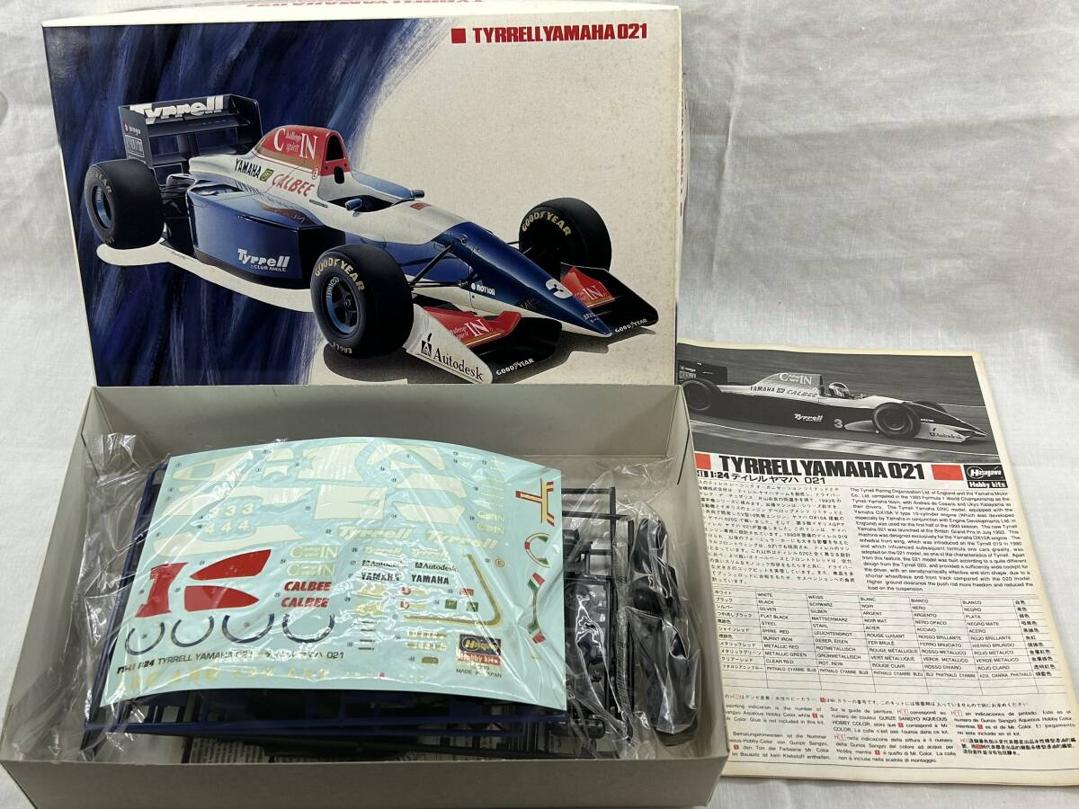 Hasegawa 1/24 モデルキット※６点セット【Ferrari 、YAMAHA、レイナード89D、ベネトンフォードB190、ティレルYAMAHA、ジョーダンYAMAHA】_画像8