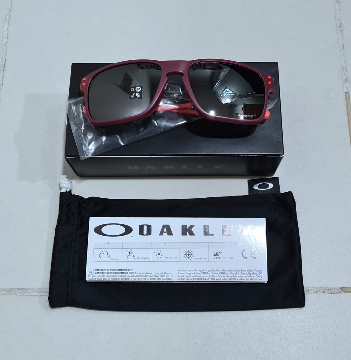 新品 追加偏光レンズ付き OAKLEY HOLBROOK MIX オークリー ホルブルック ミックス PRIZM POLARIZED プリズム ポラライズド サングラスの画像5