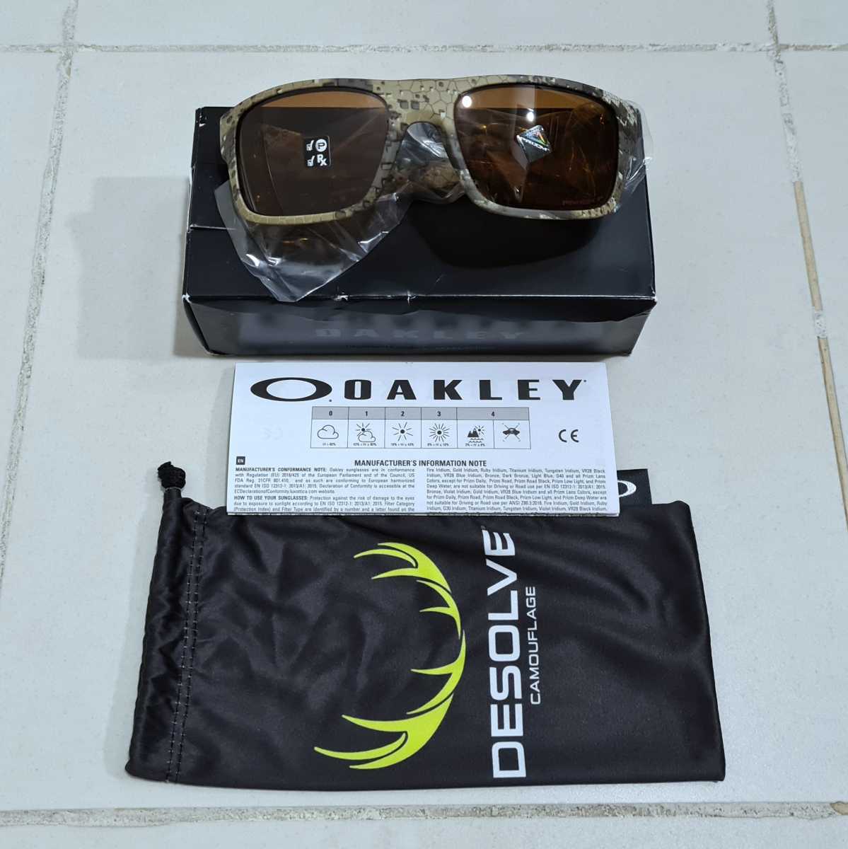 正規品 新品 偏光レンズ OAKLEY DROP POINT オークリー ドロップ ポイント PRIZM POLARIZED プリズム ポラライズド アメリカ軍 政府 限定の画像3