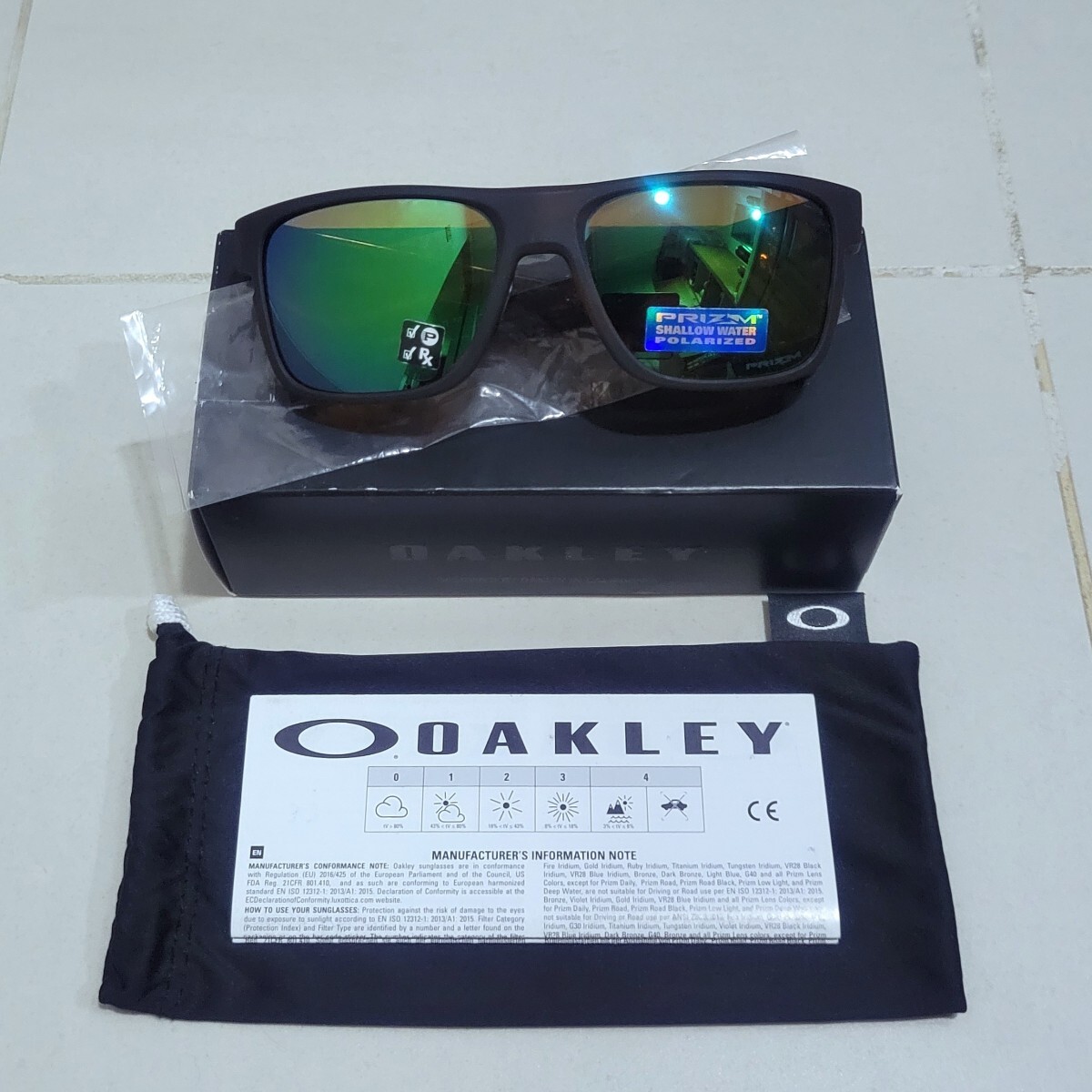 正規品 新品 偏光 OAKLEY CROSSRANGE オークリー クロスレンジ PRIZM SHALLOW WATER POLARIZED プリズム シャロー ウォーター ポラライズドの画像3