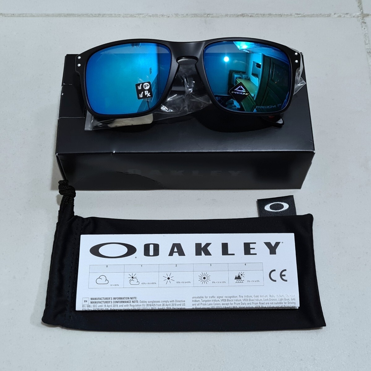 正規品 新品 偏光 OAKLEY HOLBROOK オークリー ホルブルック PRIZM SAPPHIRE POLARIZED プリズム サファイア ポラライズド サングラス