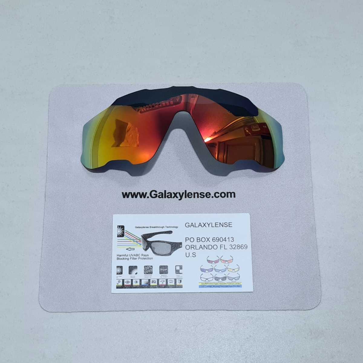 新品 偏光レンズ OAKLEY JAWBREAKER オークリー ジョウブレイカー Ruby Iridium Polarized ルビー イリジウム ポラライズド サングラスの画像1