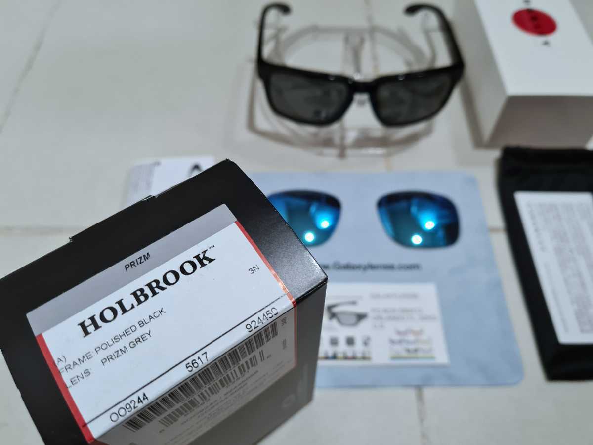 正規品 新品 偏光レンズ付き OAKLEY HOLBROOK オークリー ホルブルック ASIA FIT アジアフィット PRIZM POLARIZED ポラライズド サングラス_画像4