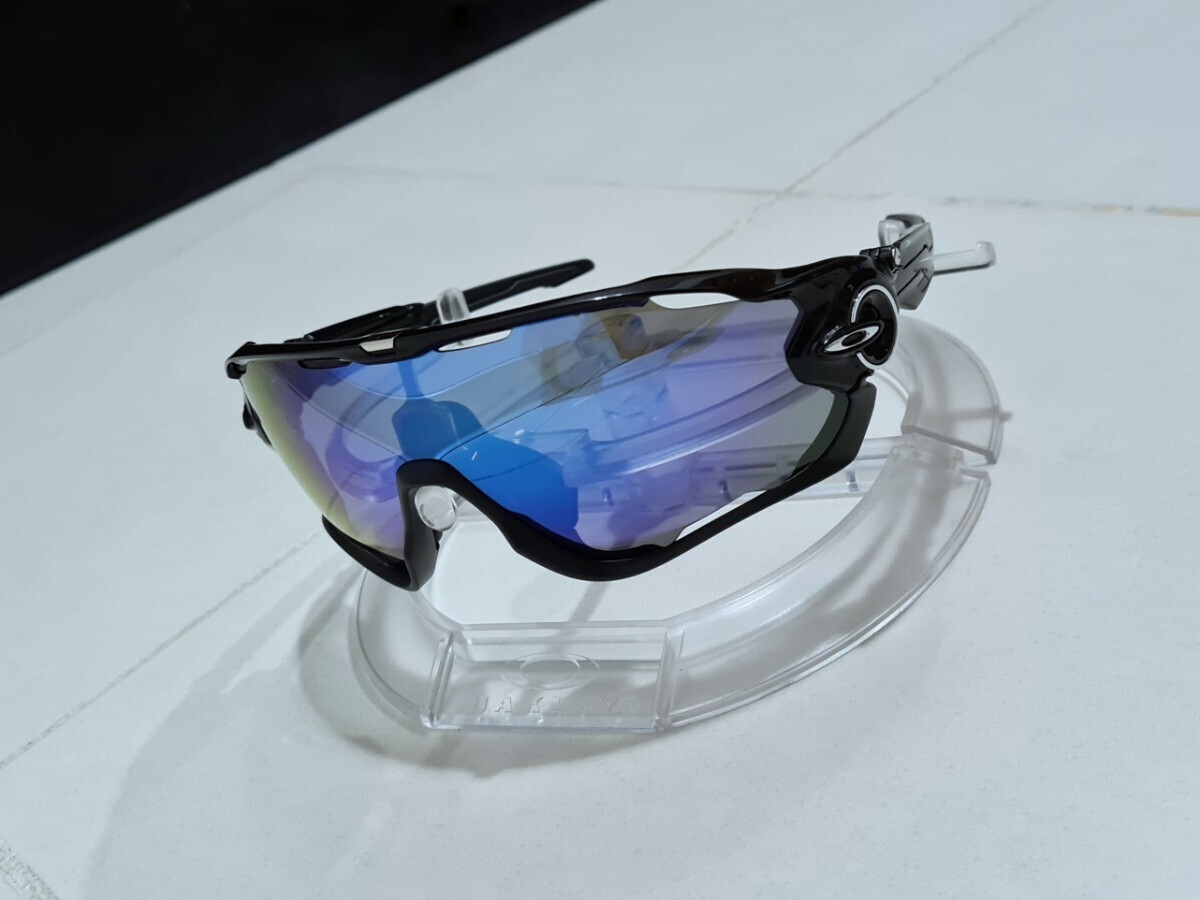  стандартный товар новый товар поляризирующая линза 2 листов имеется OAKLEY JAWBREAKER Oacley верхняя часть Ray машина Blue Jade Polarized голубой polalaizdo солнцезащитные очки 