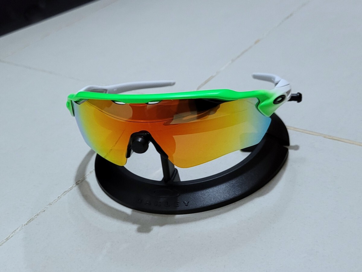 正規品 新品 偏光レンズ2枚付き OAKLEY RADAR EV PATH オークリー レーダー イーブイ パス Ruby Black Polarized ポラライズド サングラス