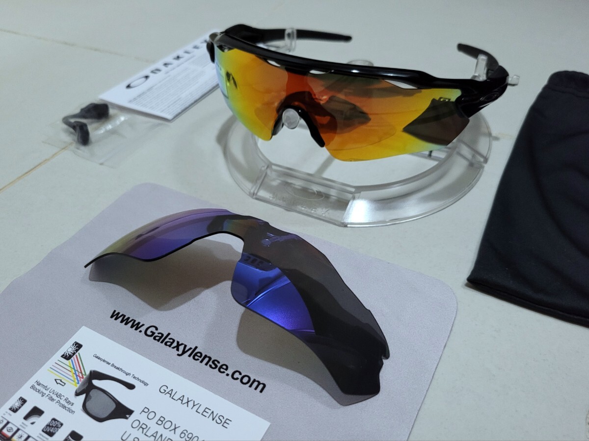 正規品 新品 偏光レンズ2枚付き OAKLEY RADAR EV PITCH PATH オークリー レーダーイーブイ ピッチ パス Polarized ポラライズド サングラス_画像4