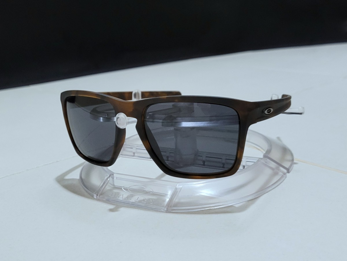 正規品 新品 偏光レンズ付き OAKLEY SLIVER XL オークリー スリバー BLACK IRIDIUN POLARIZED ブラック ポラライズド サングラス OO9341-04の画像7